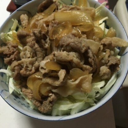 臨月なので長時間台所に立つのはしんどくなってきて、これはパパッとできて、美味しくて最高でした♡玉ねぎも入れました！
息子にも旦那にも好評でした♪